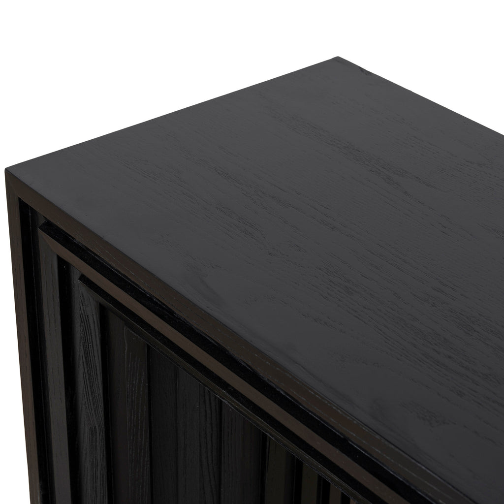 1.5m Ferrara Console Table - Black