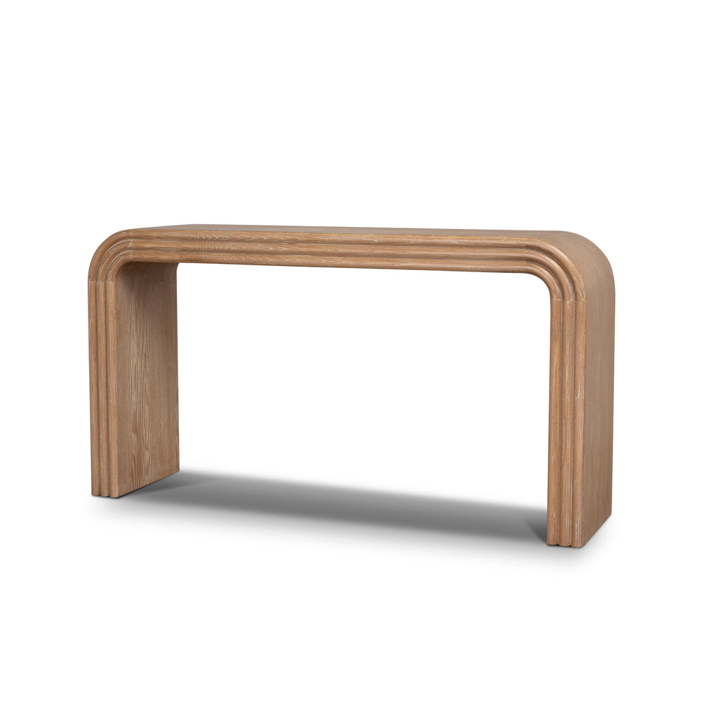 1.4m Ferrara Console Table - Natural