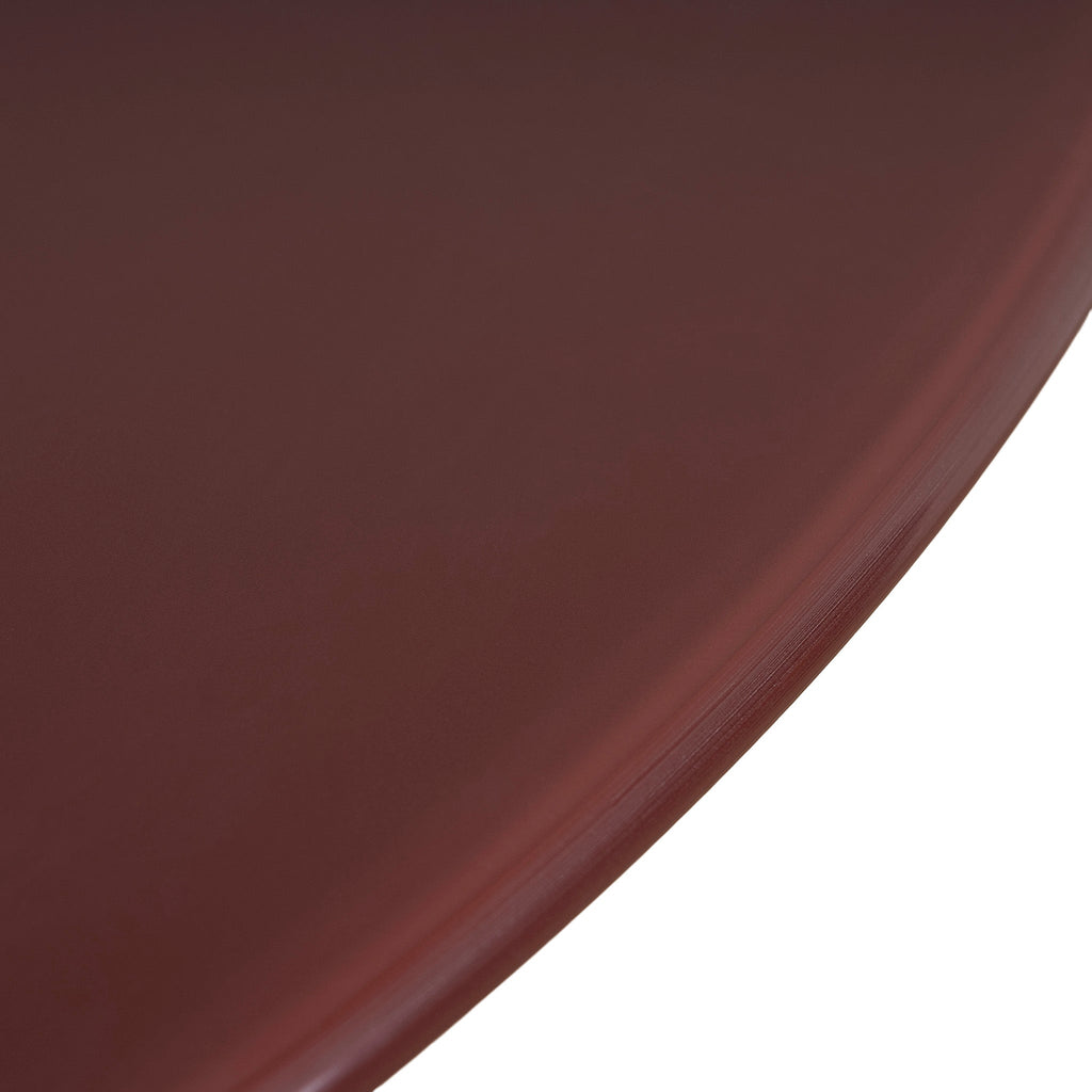 1.2m Tempered Glass Siena Dining Table - Red