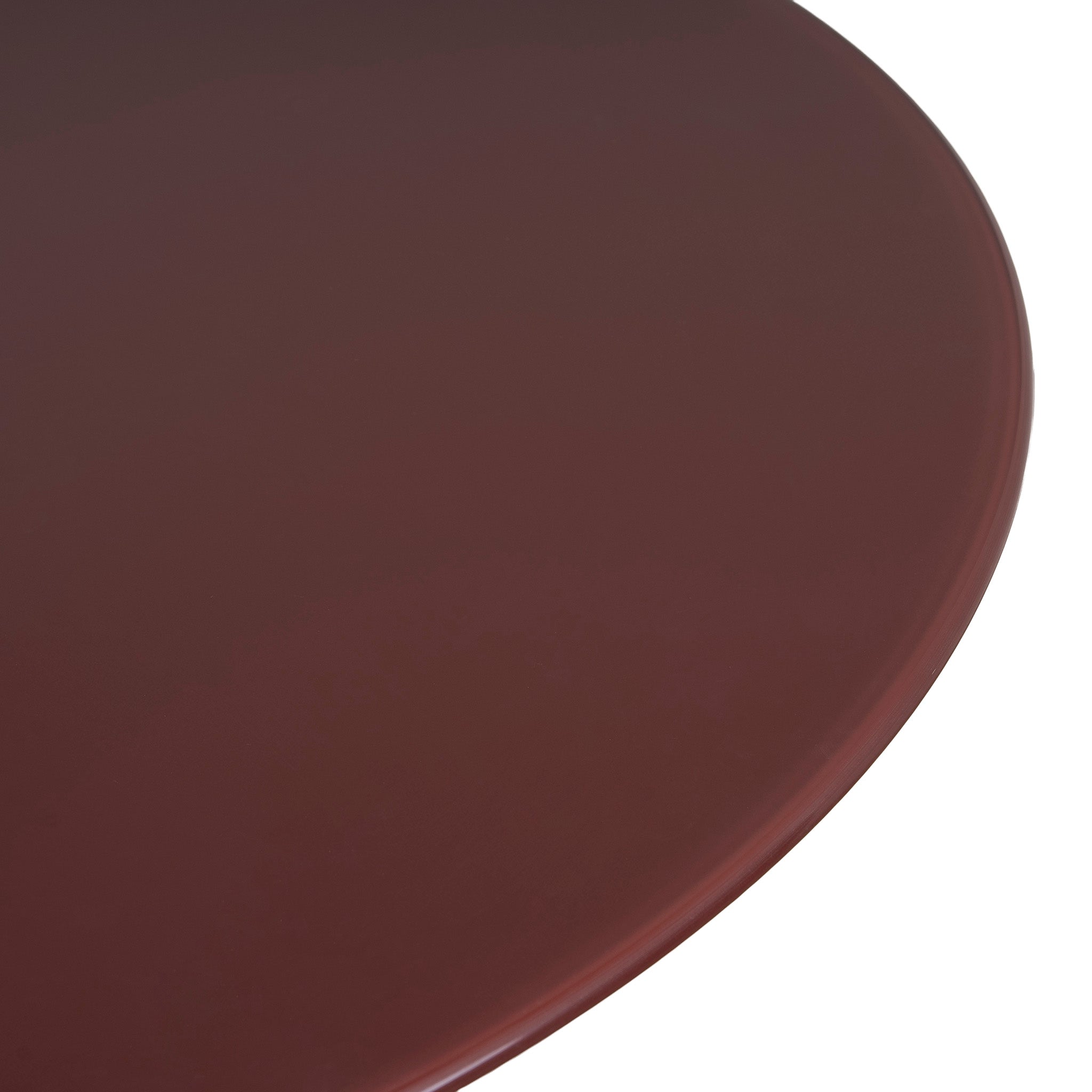 1.2m Tempered Glass Siena Dining Table - Red