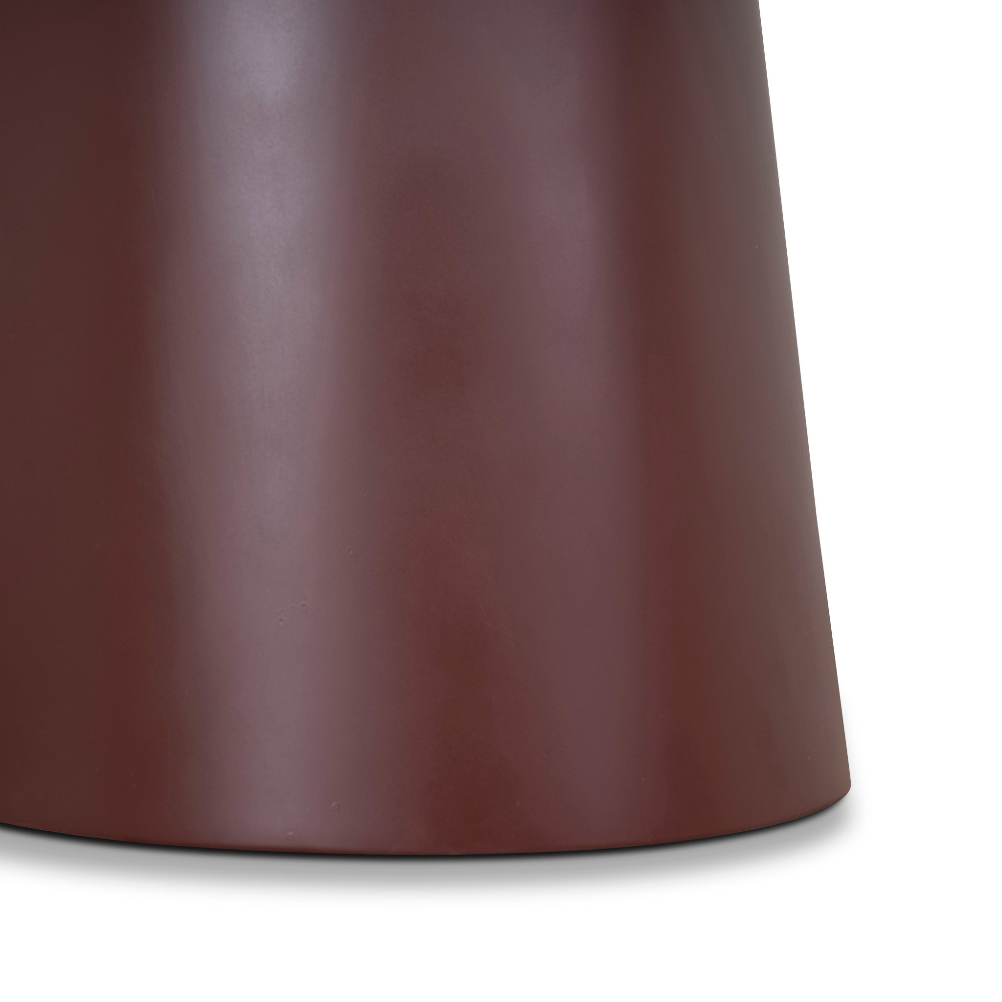 1.2m Tempered Glass Siena Dining Table - Red