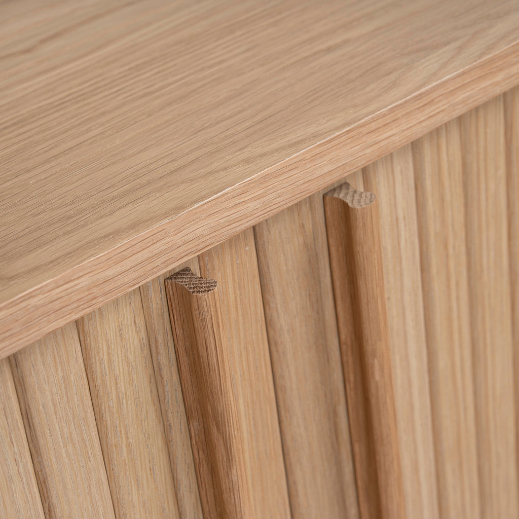 1.7m Wooden Buffets Unit - Natural