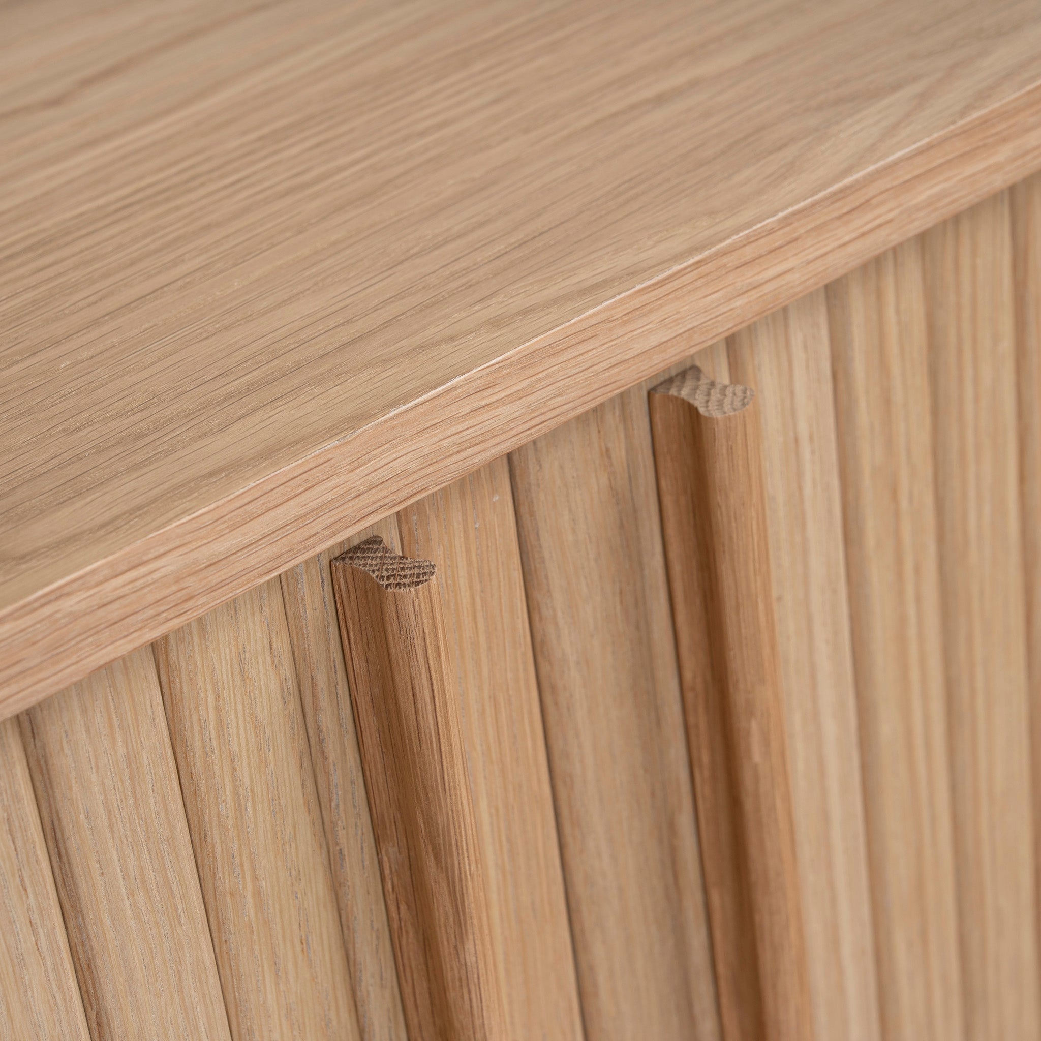1.7m Wooden Buffets Unit - Natural