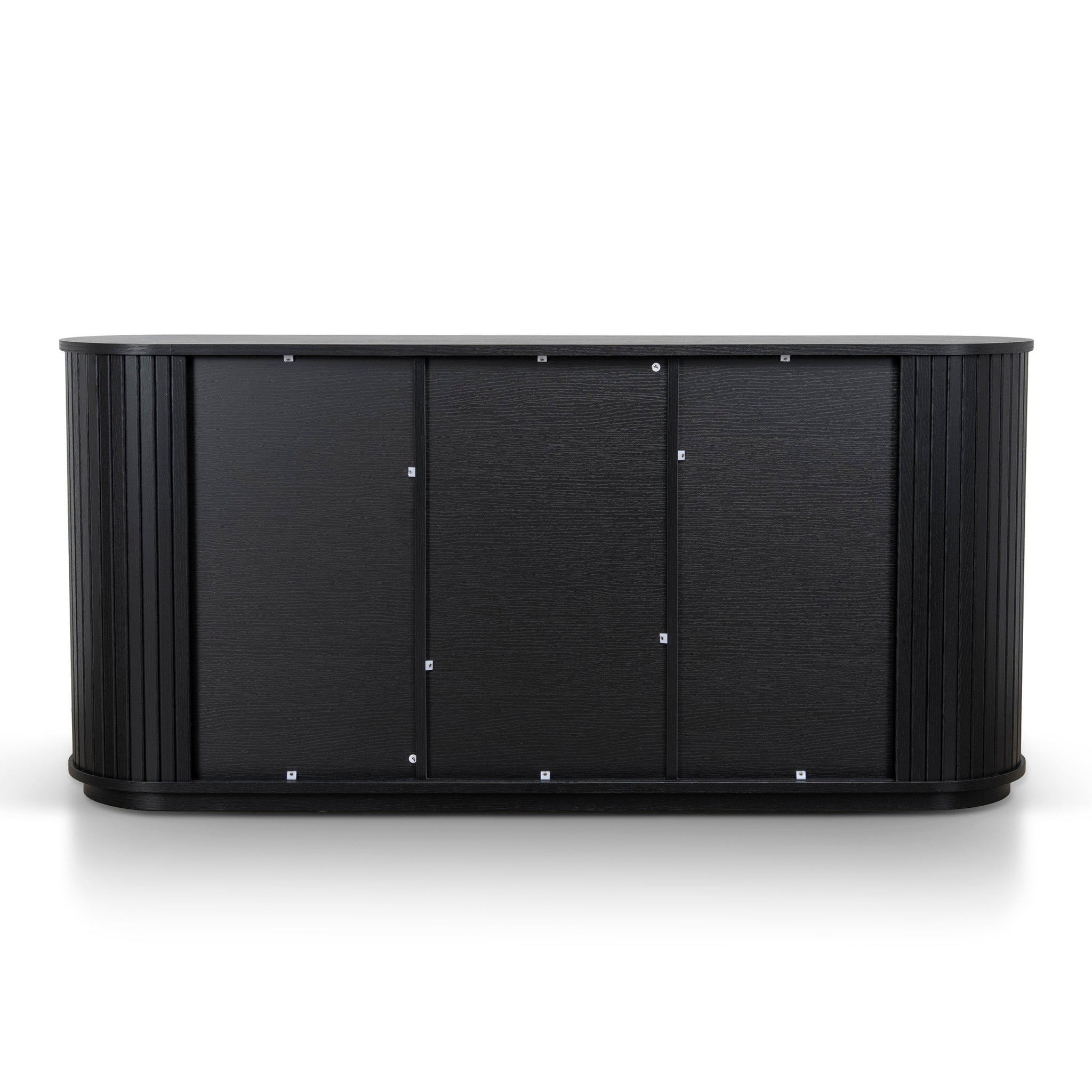 1.7m Wooden Buffets Unit - Full Black