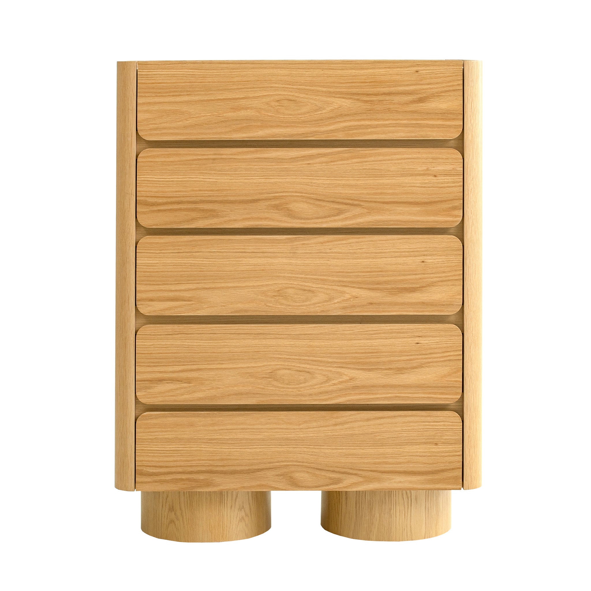 Stone Top Tallboy Drawer - Natural