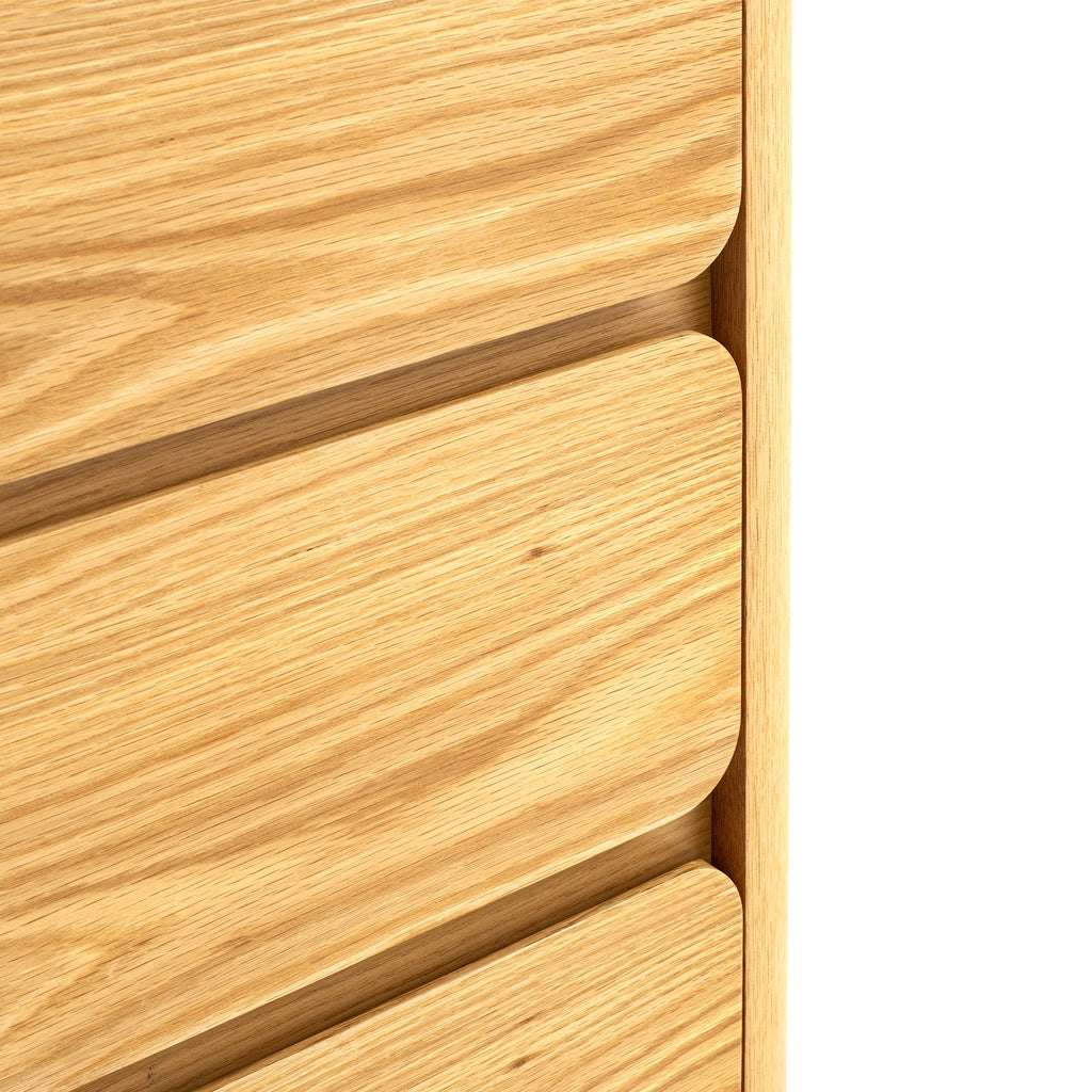 Stone Top Tallboy Drawer - Natural