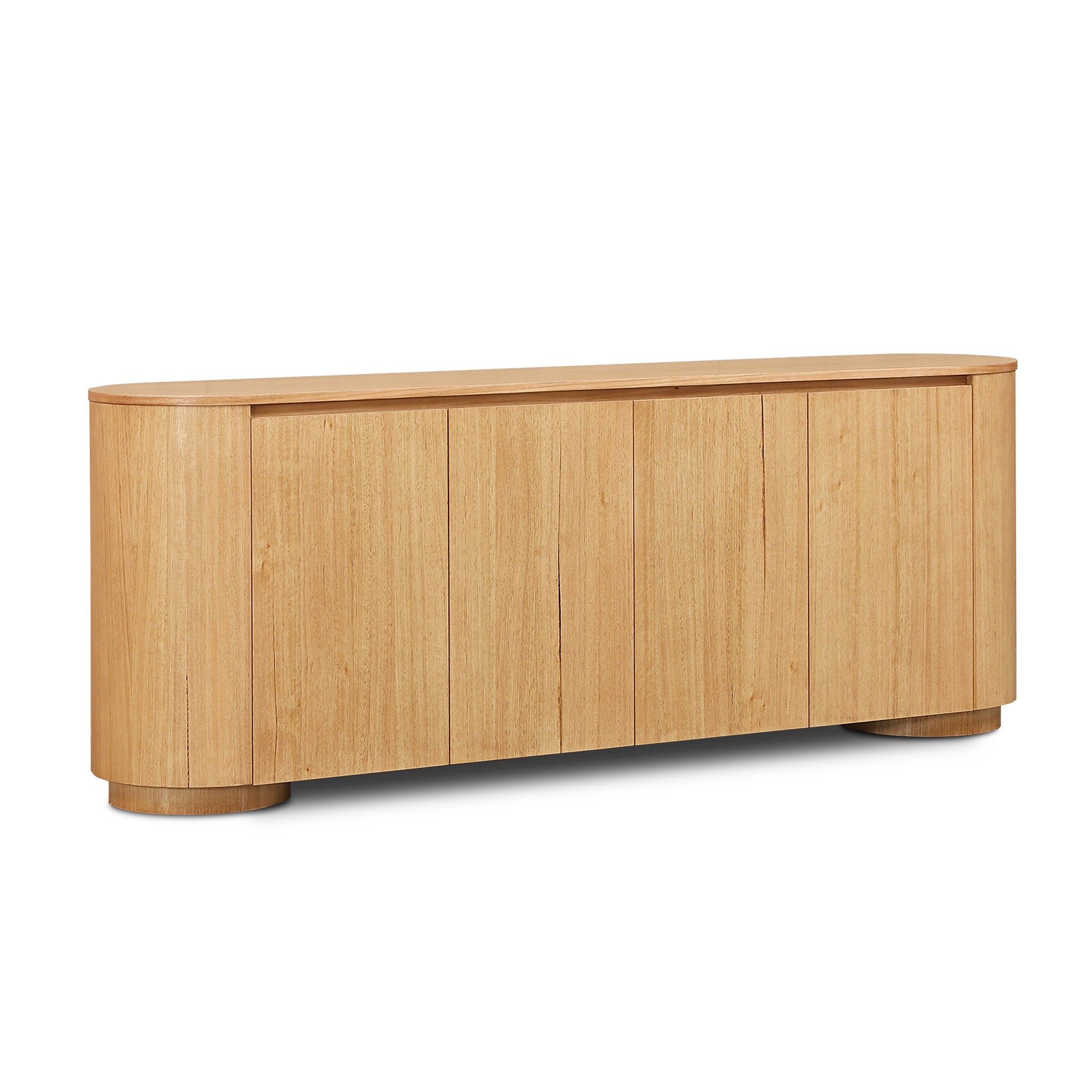 2.1m Tassie Oak Modena Buffet Unit - Natural