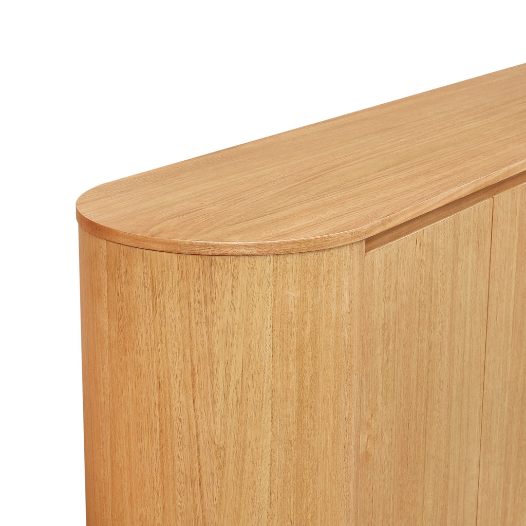 2.1m Tassie Oak Modena Buffet Unit - Natural