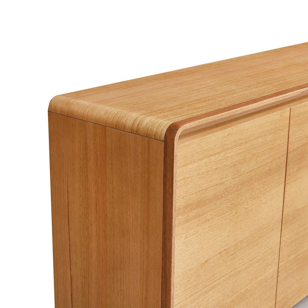 2.1m Tassie Oak Modena Buffet Unit - Natural