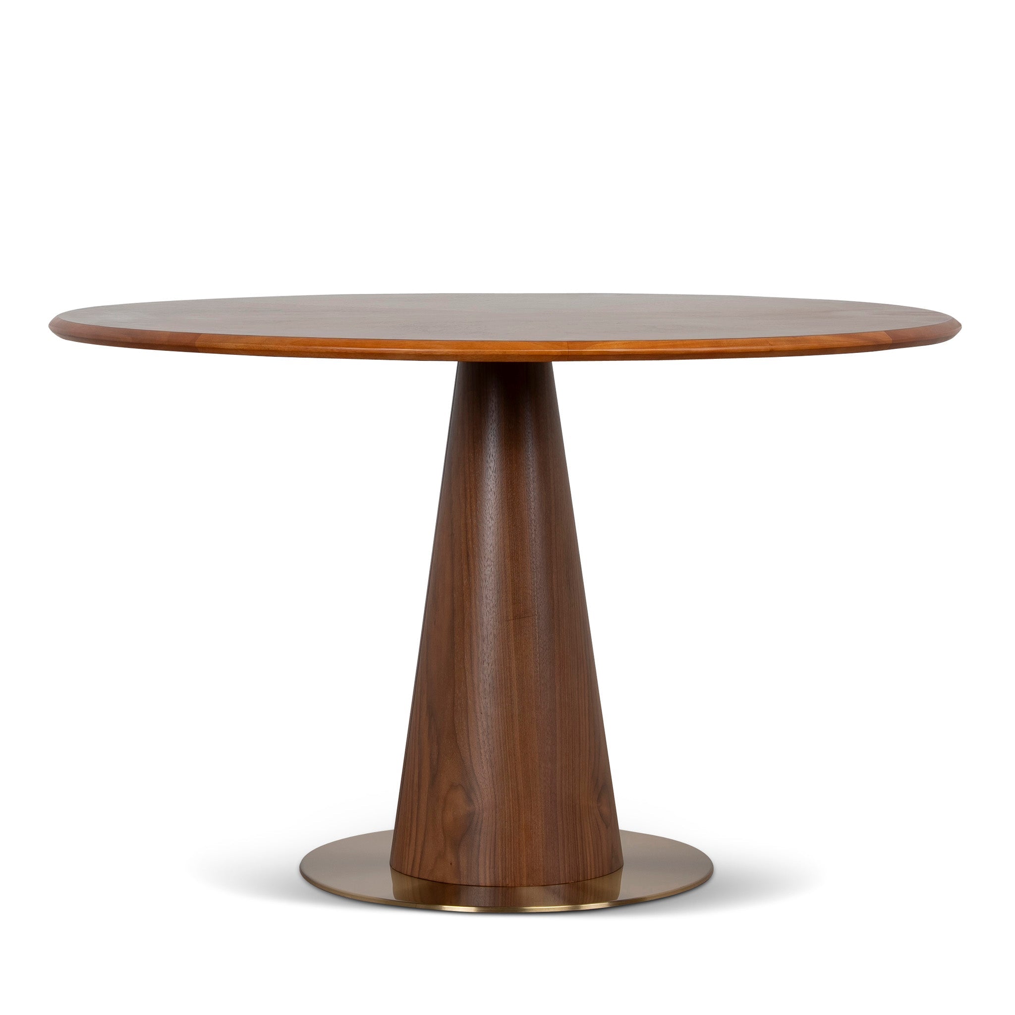 1.2m Round Siena Dining Table - Walnut