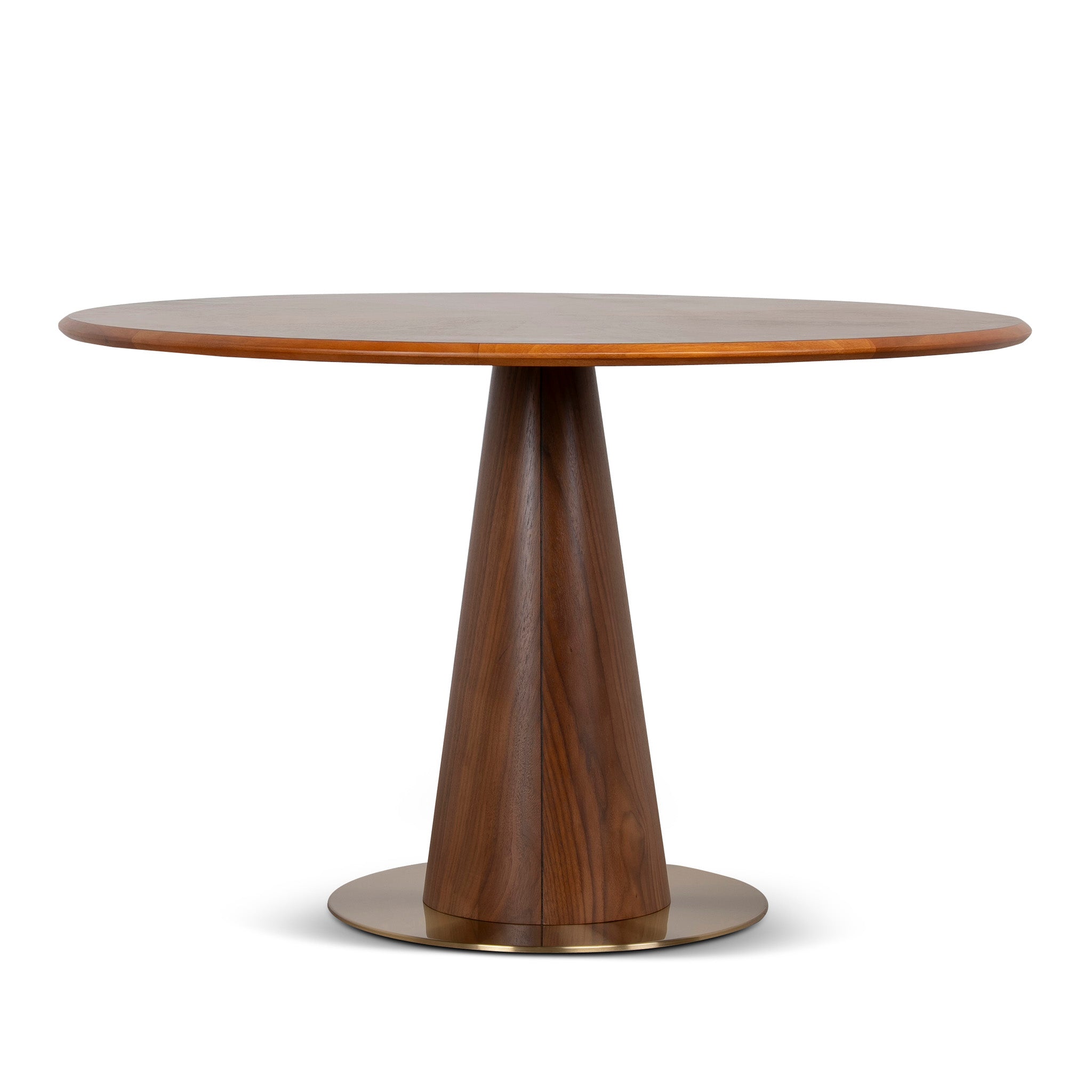 1.2m Round Siena Dining Table - Walnut