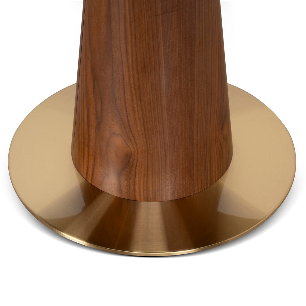 1.2m Round Siena Dining Table - Walnut