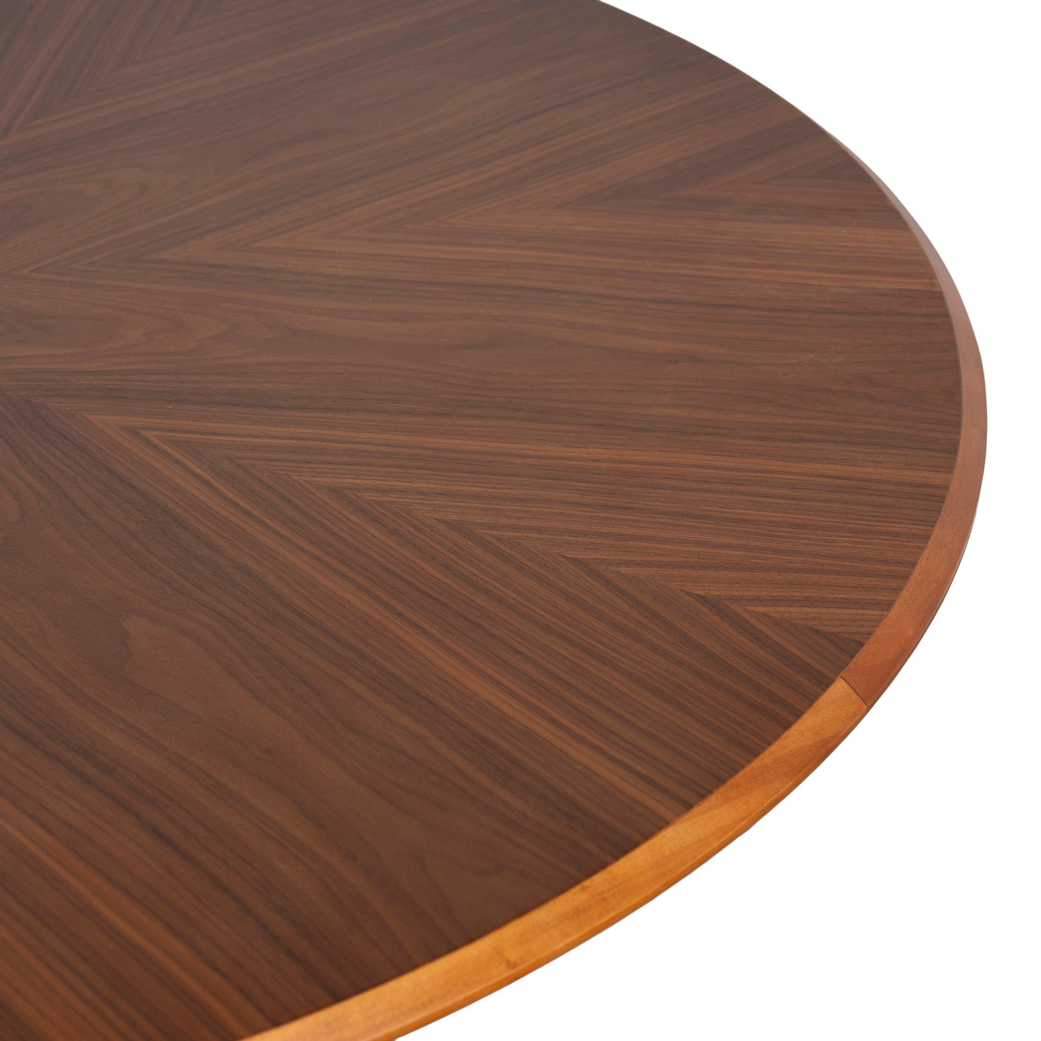 1.2m Round Siena Dining Table - Walnut