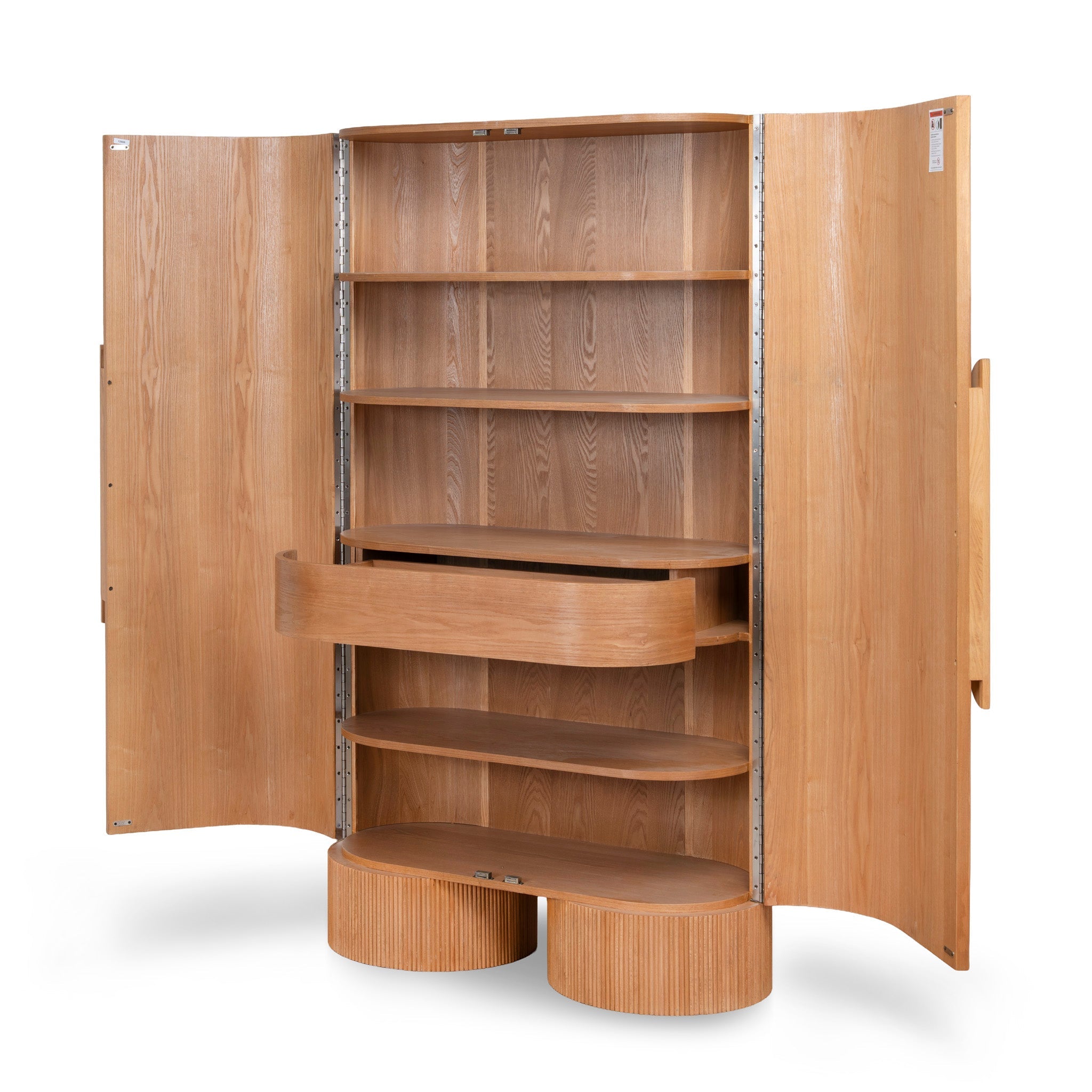 1.82m (H) Tall Cabinet Unit - Light Natural