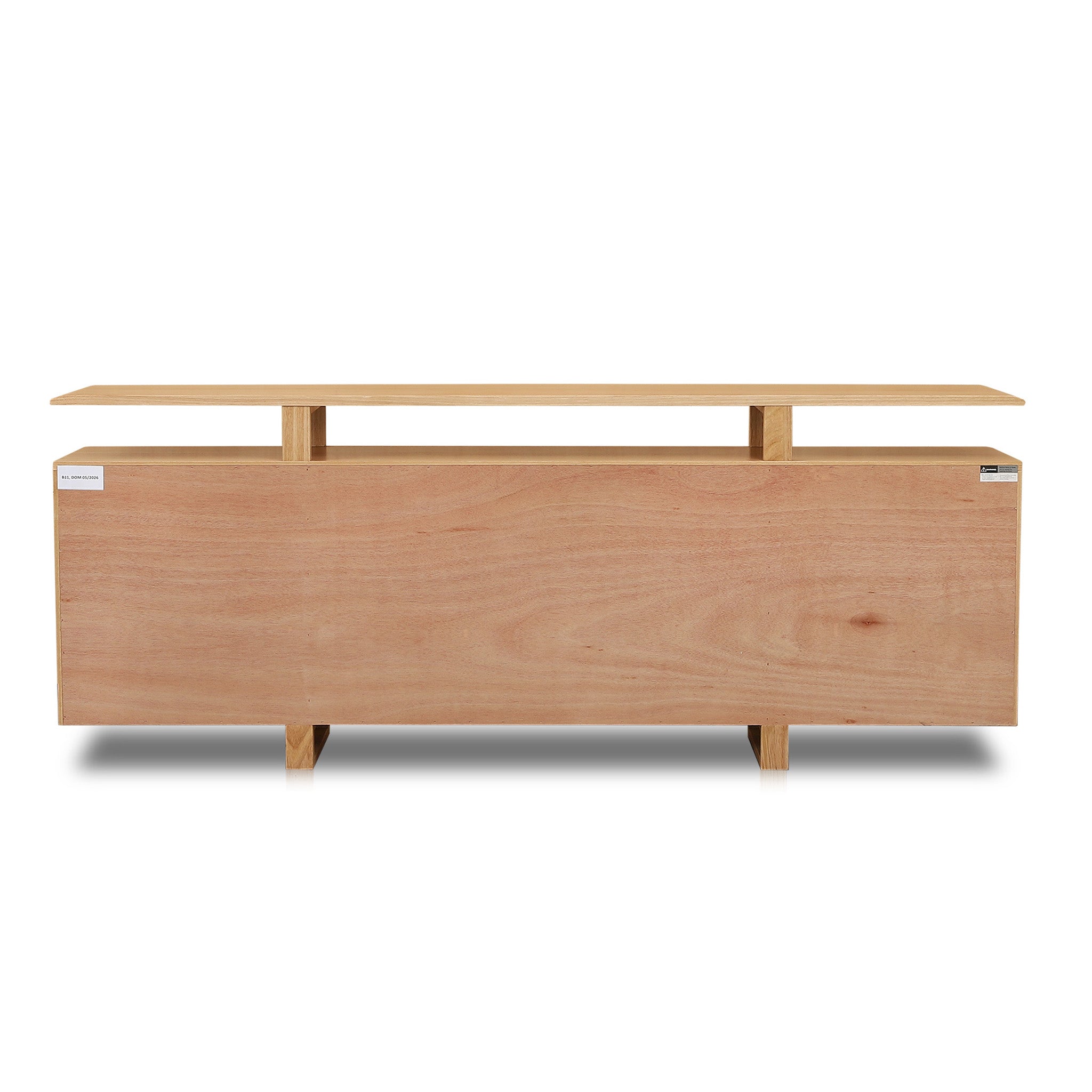 2.1m Modena Buffet Unit - NZ Natural Ash