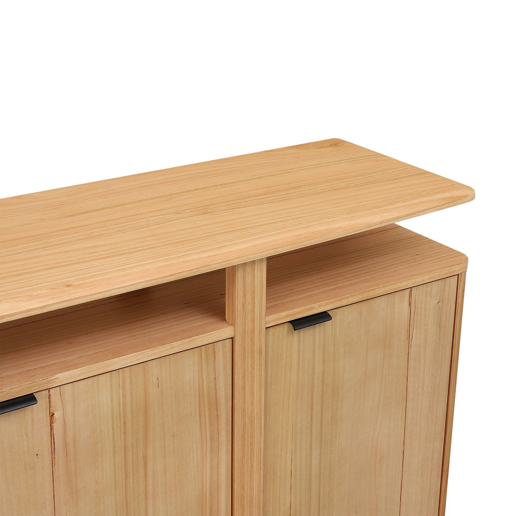 2.1m Modena Buffet Unit - NZ Natural Ash