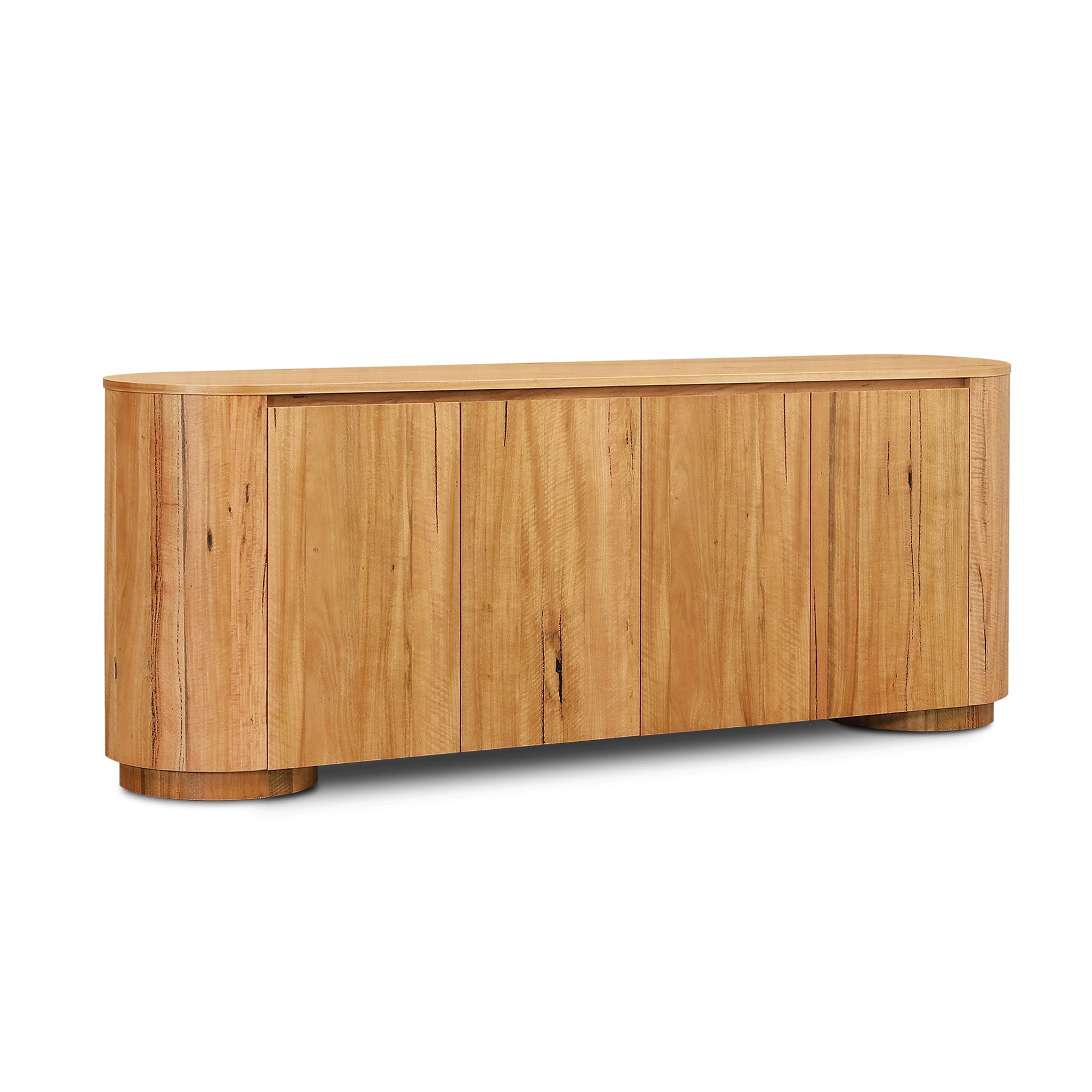 2.1m Modena Buffet Unit - Marri Natural