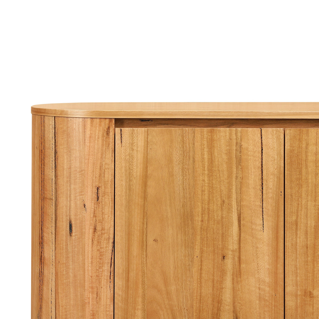 2.1m Modena Buffet Unit - Marri Natural