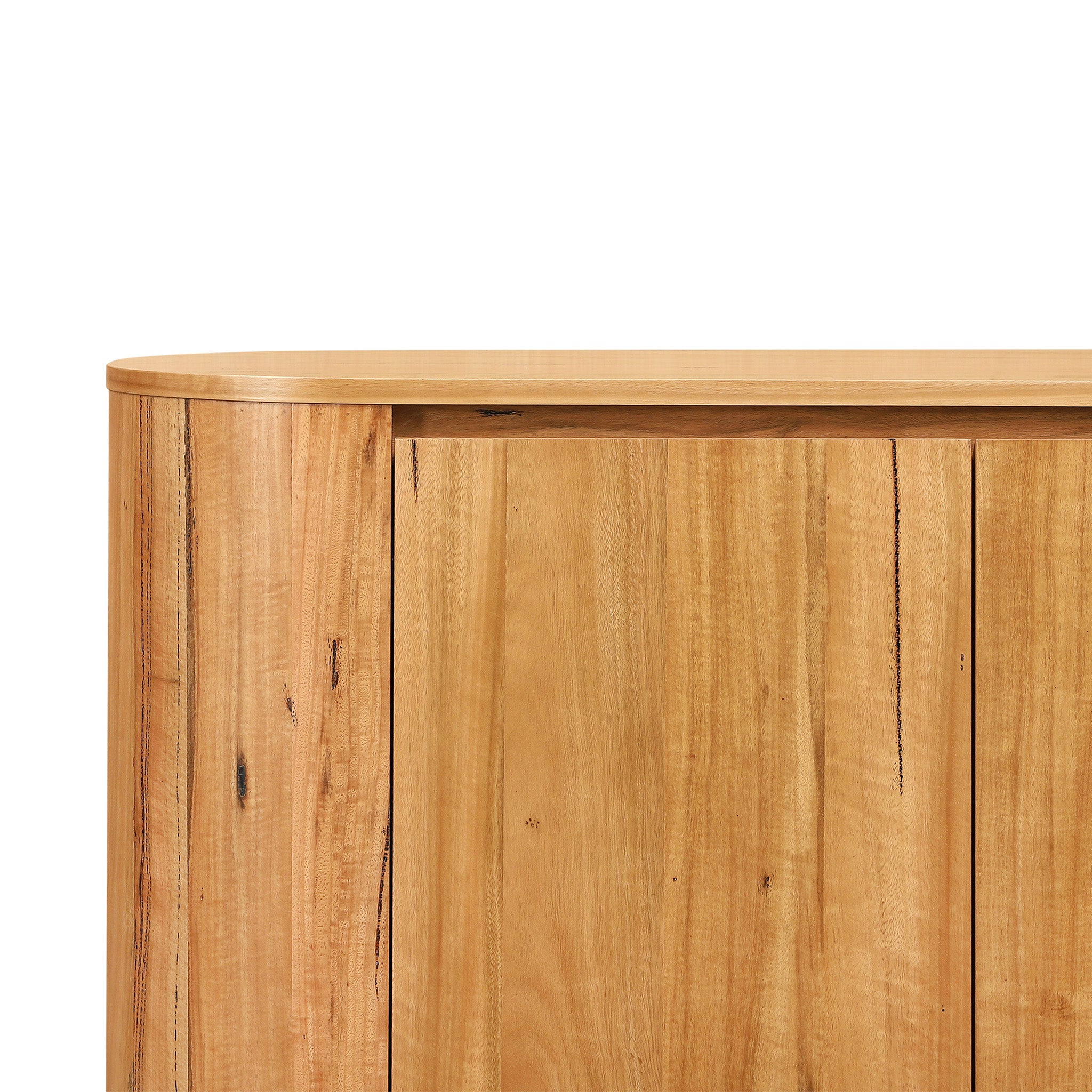 2.1m Modena Buffet Unit - Marri Natural