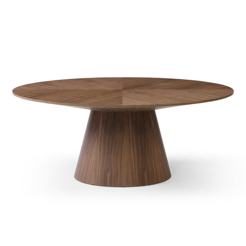 1.83m Oval Siena Dining Table - Walnut