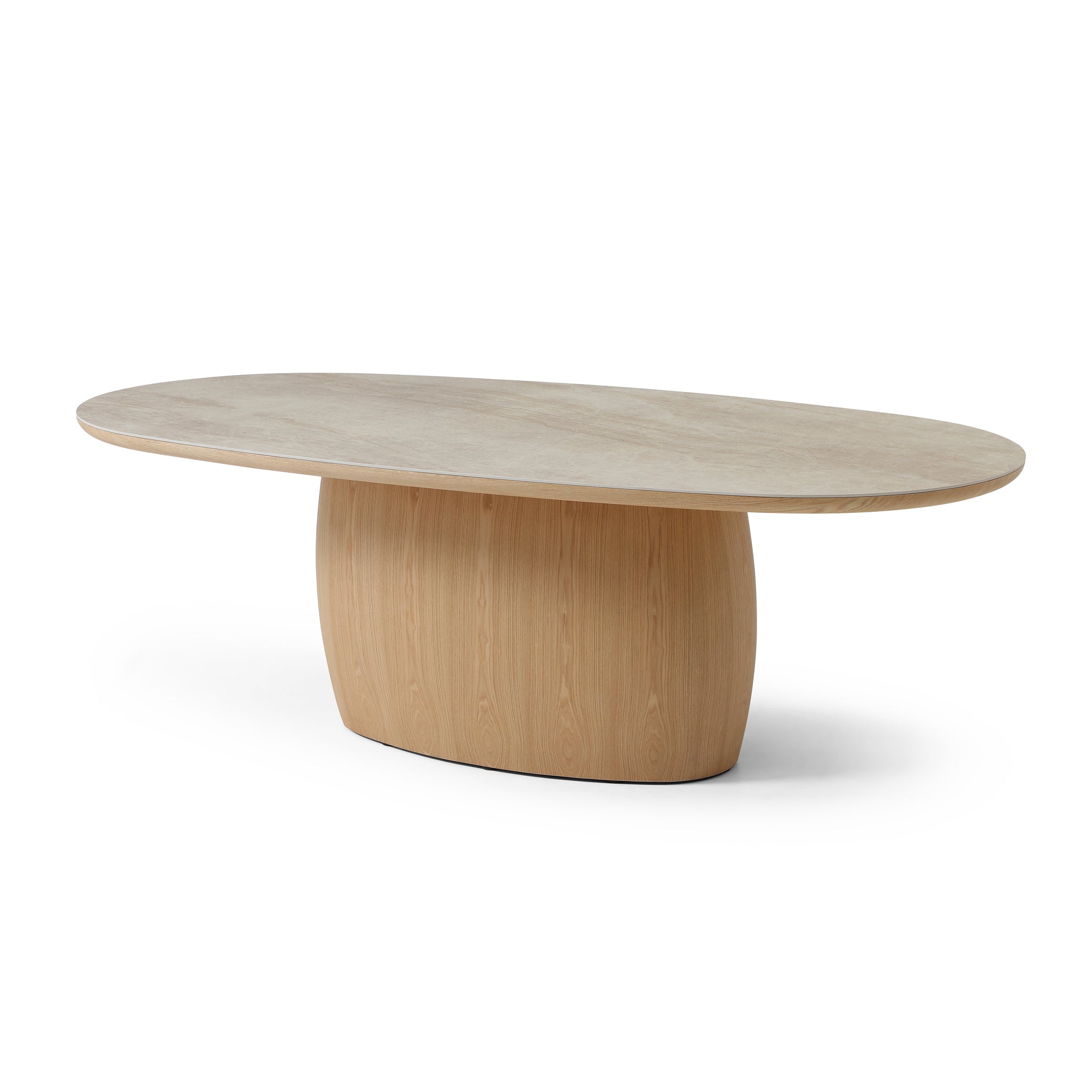 2.3m Siena Dining Table - Ash Natural
