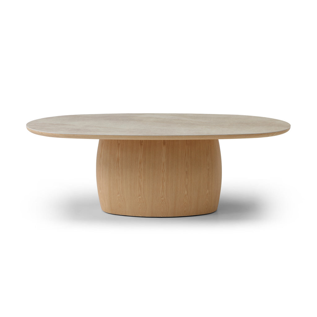 2.3m Siena Dining Table - Ash Natural