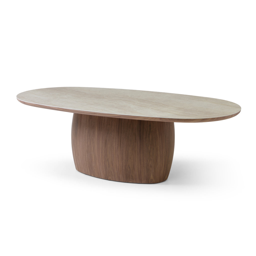 2.69m Siena Dining Table - Walnut