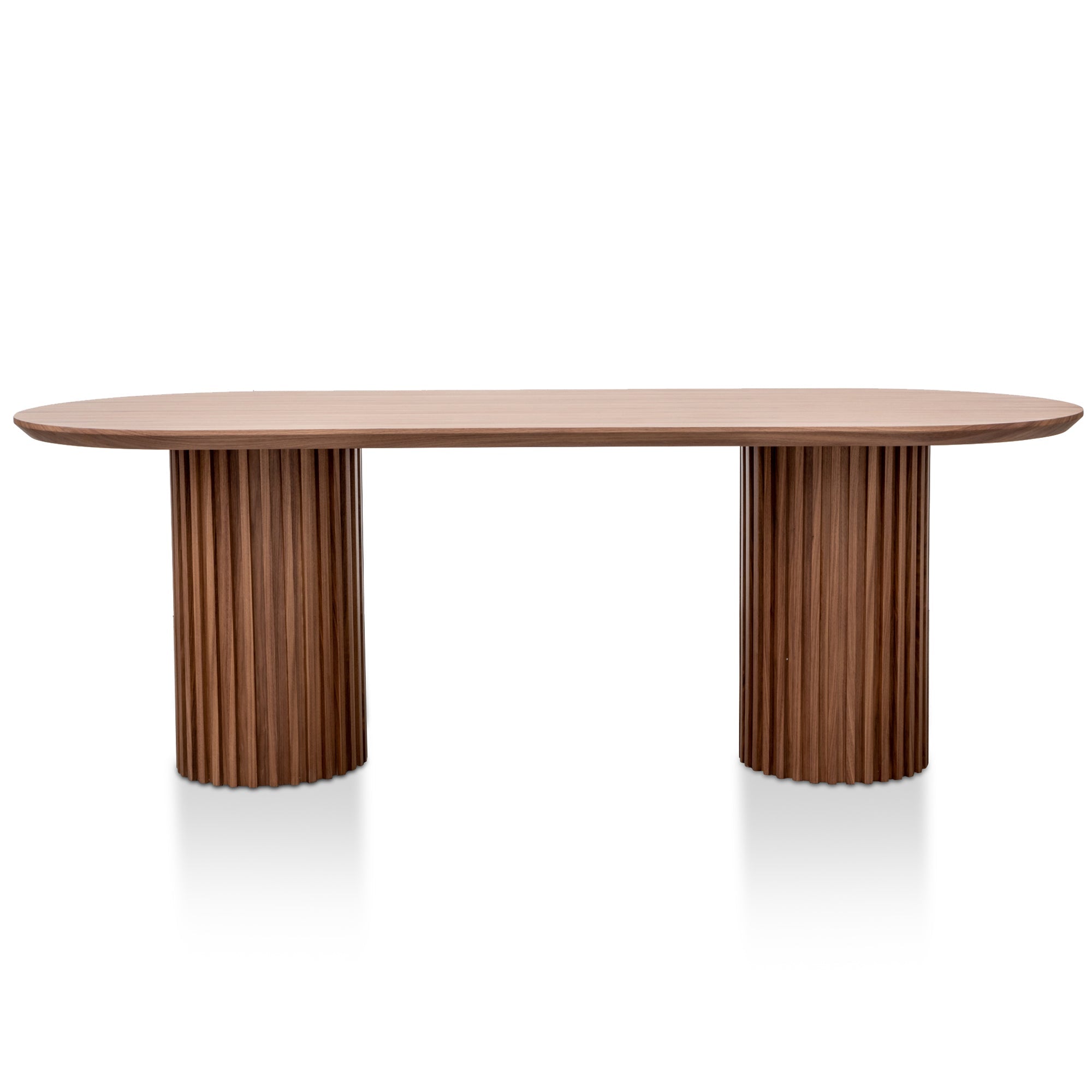 2.2m Siena Dining Table - Walnut
