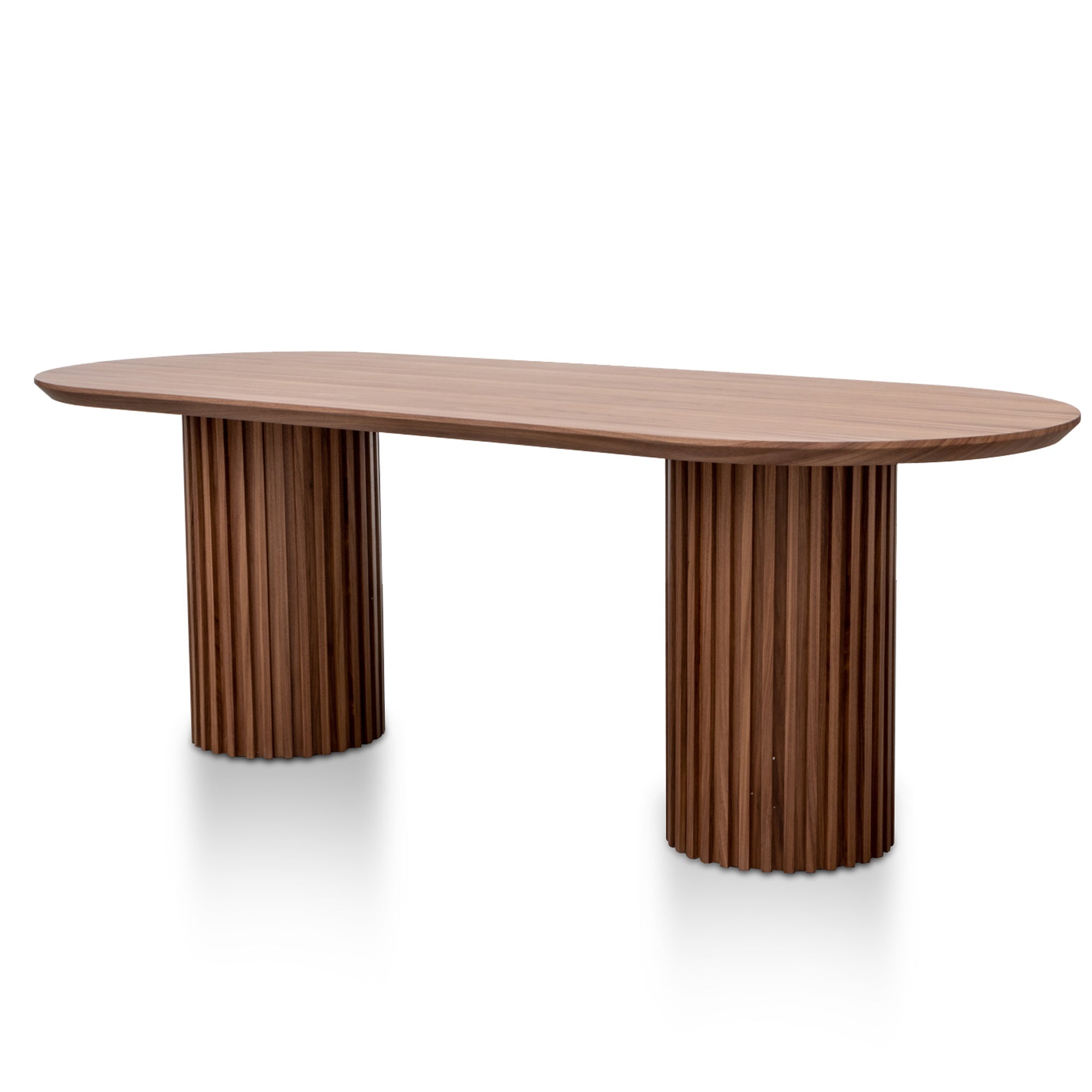 2.2m Siena Dining Table - Walnut