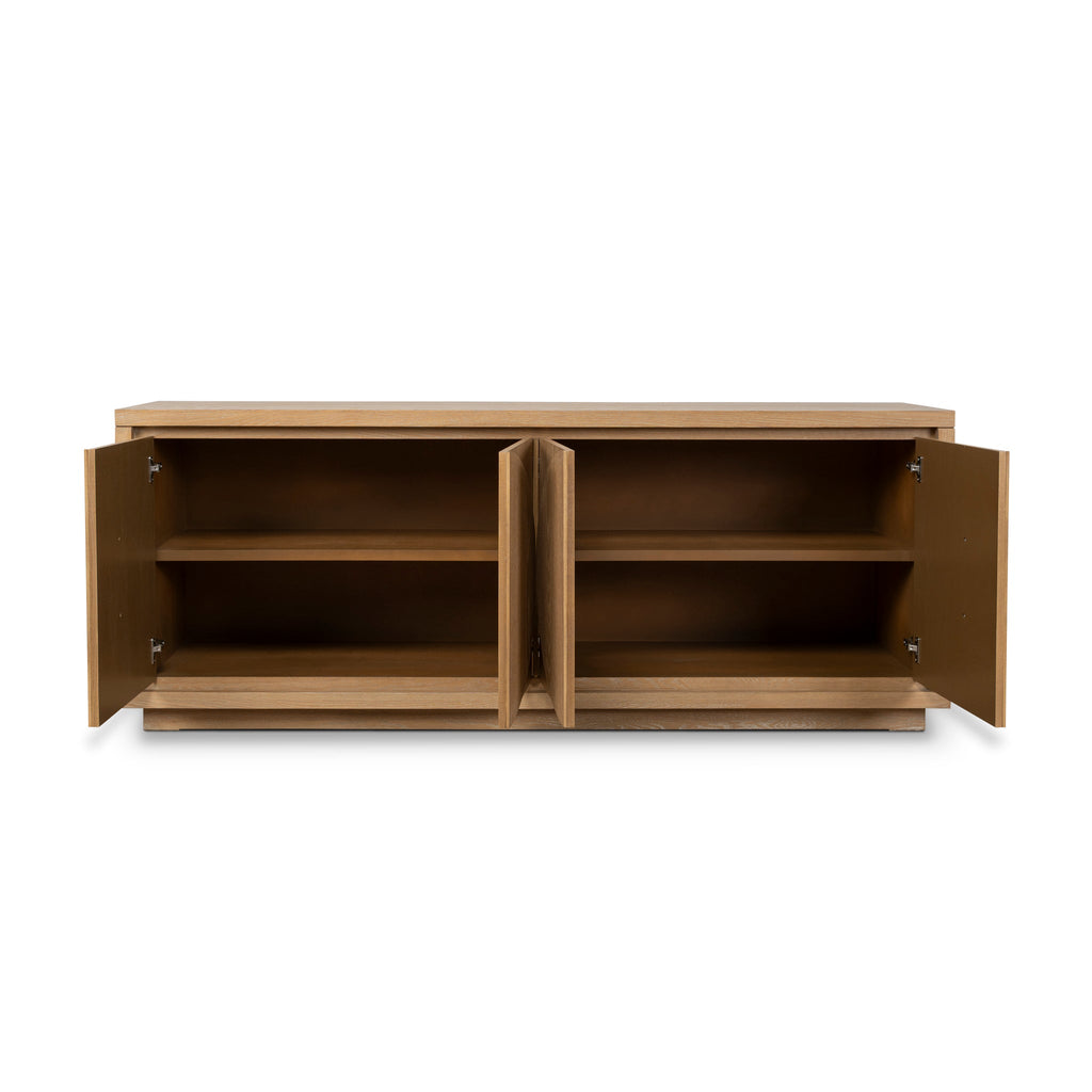 2m Modena Buffet Unit - Dusty Oak