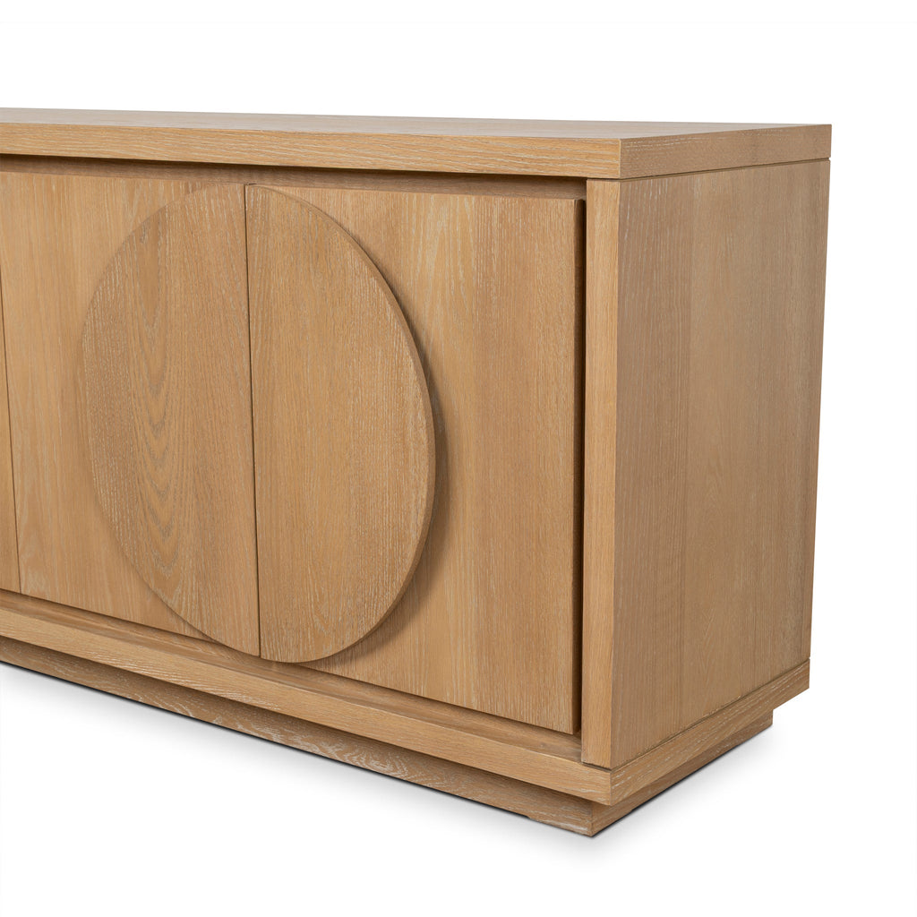2m Modena Buffet Unit - Dusty Oak