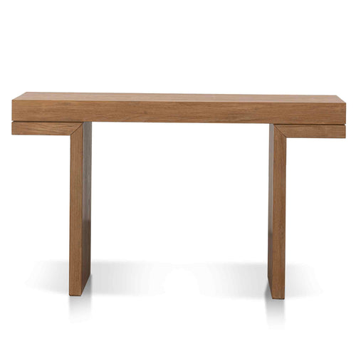 1.3m Ferrara Console Table - Dusty Oak