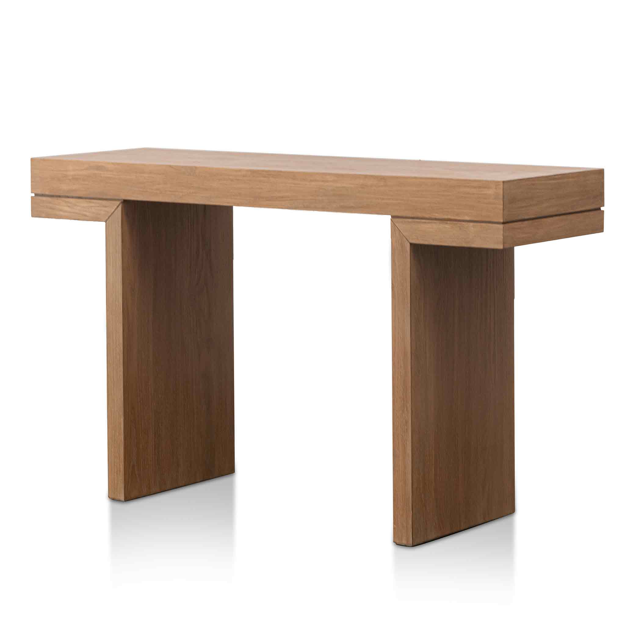 1.3m Ferrara Console Table - Dusty Oak