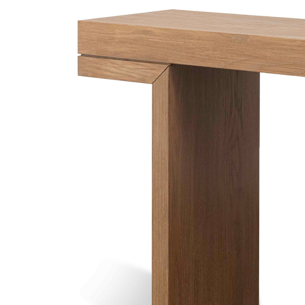 1.3m Ferrara Console Table - Dusty Oak
