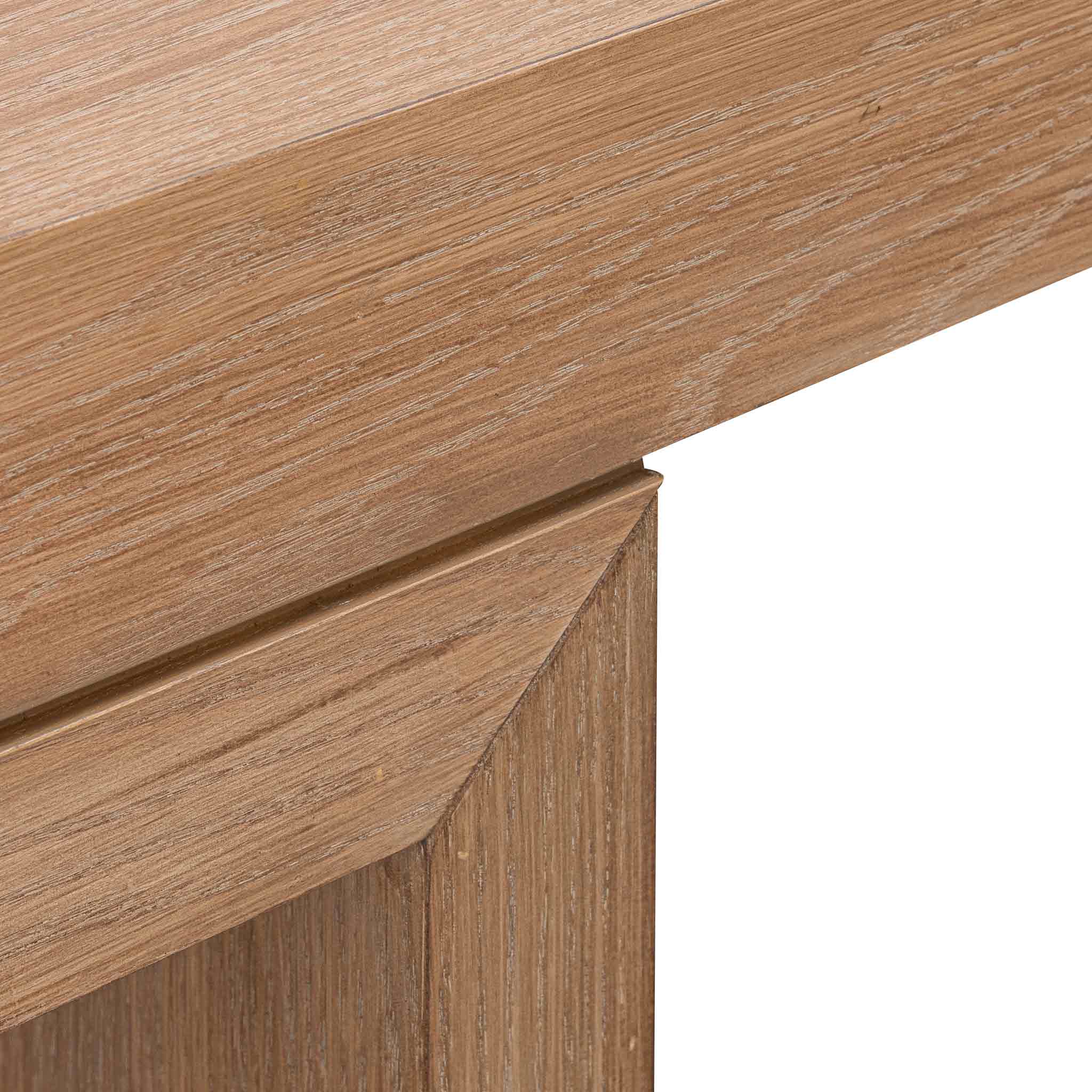 1.3m Ferrara Console Table - Dusty Oak