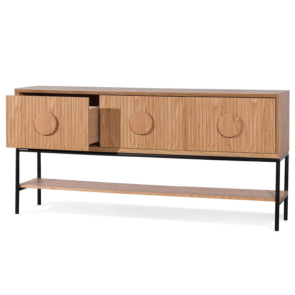 1.8m Ferrara Console Table - Natural