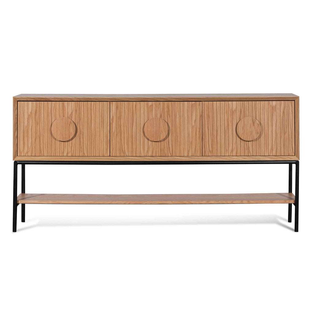 1.8m Ferrara Console Table - Natural