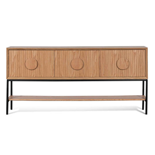 1.8m Ferrara Console Table - Natural