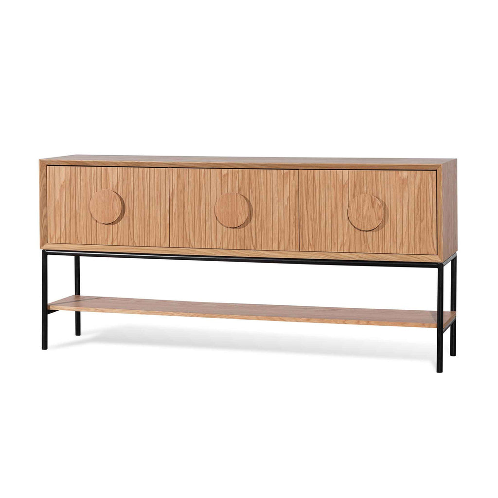 1.8m Ferrara Console Table - Natural