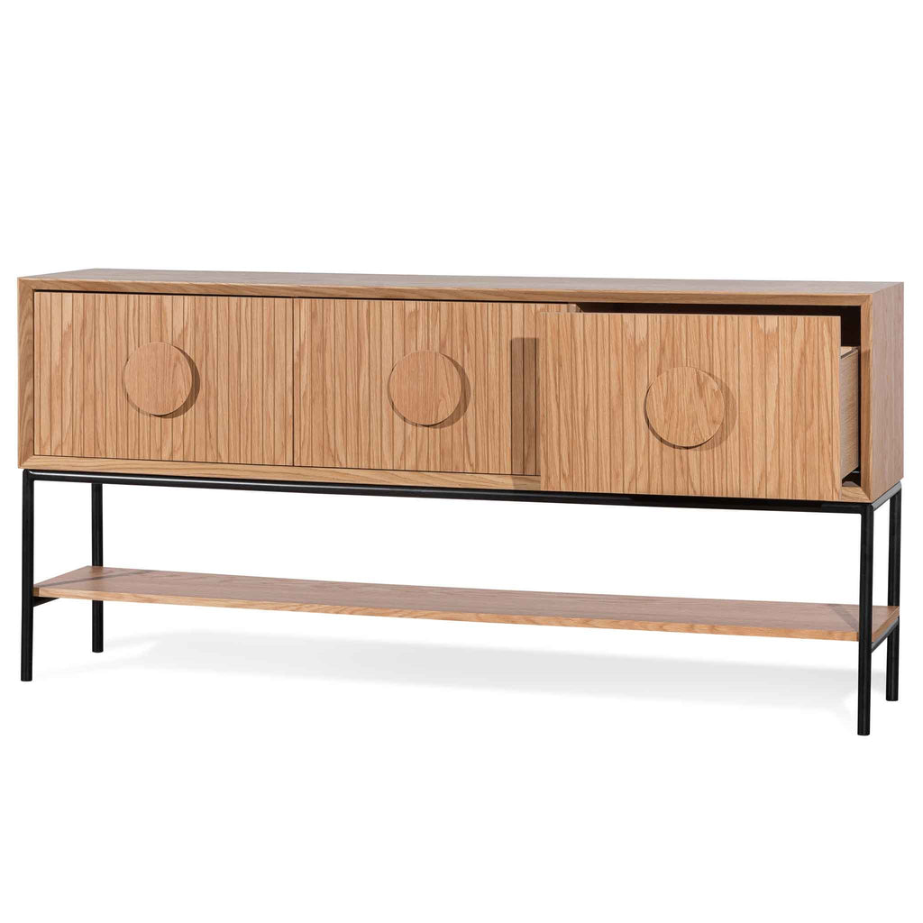 1.8m Ferrara Console Table - Natural