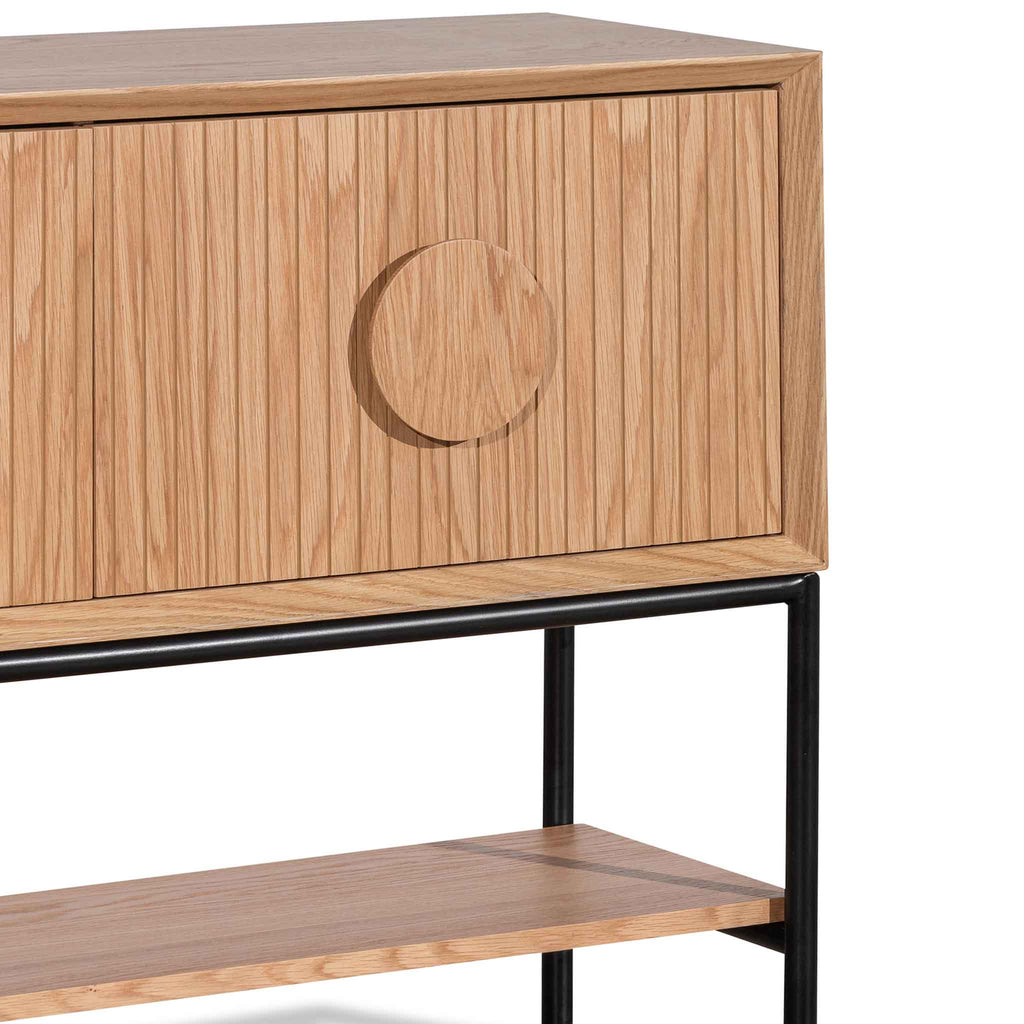 1.8m Ferrara Console Table - Natural