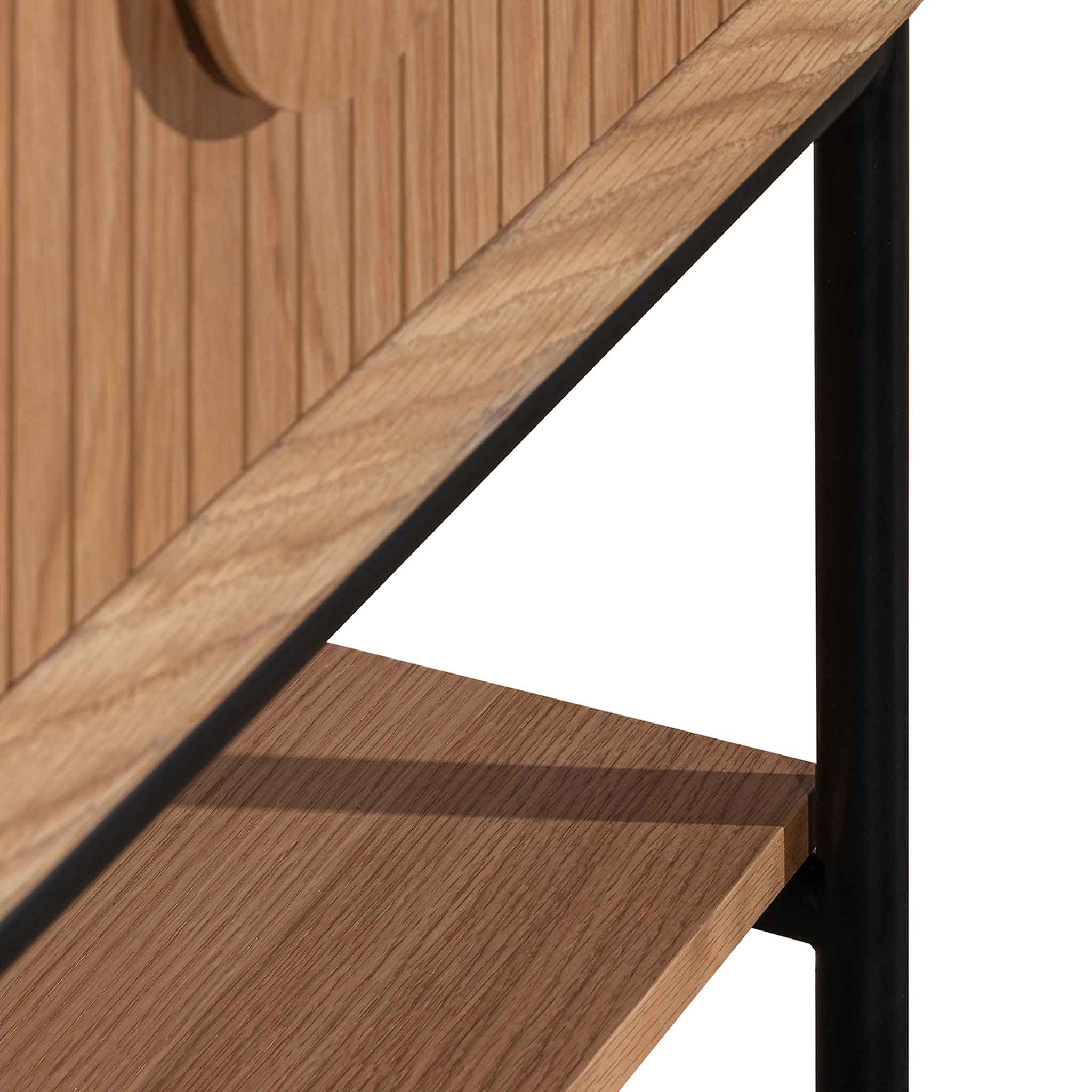 1.8m Ferrara Console Table - Natural