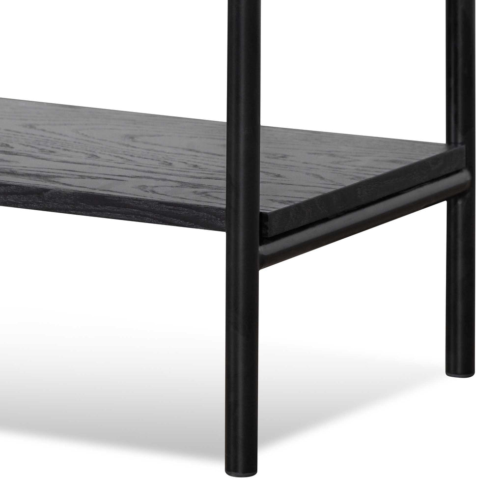1.8m Ferrara Console Table - Black