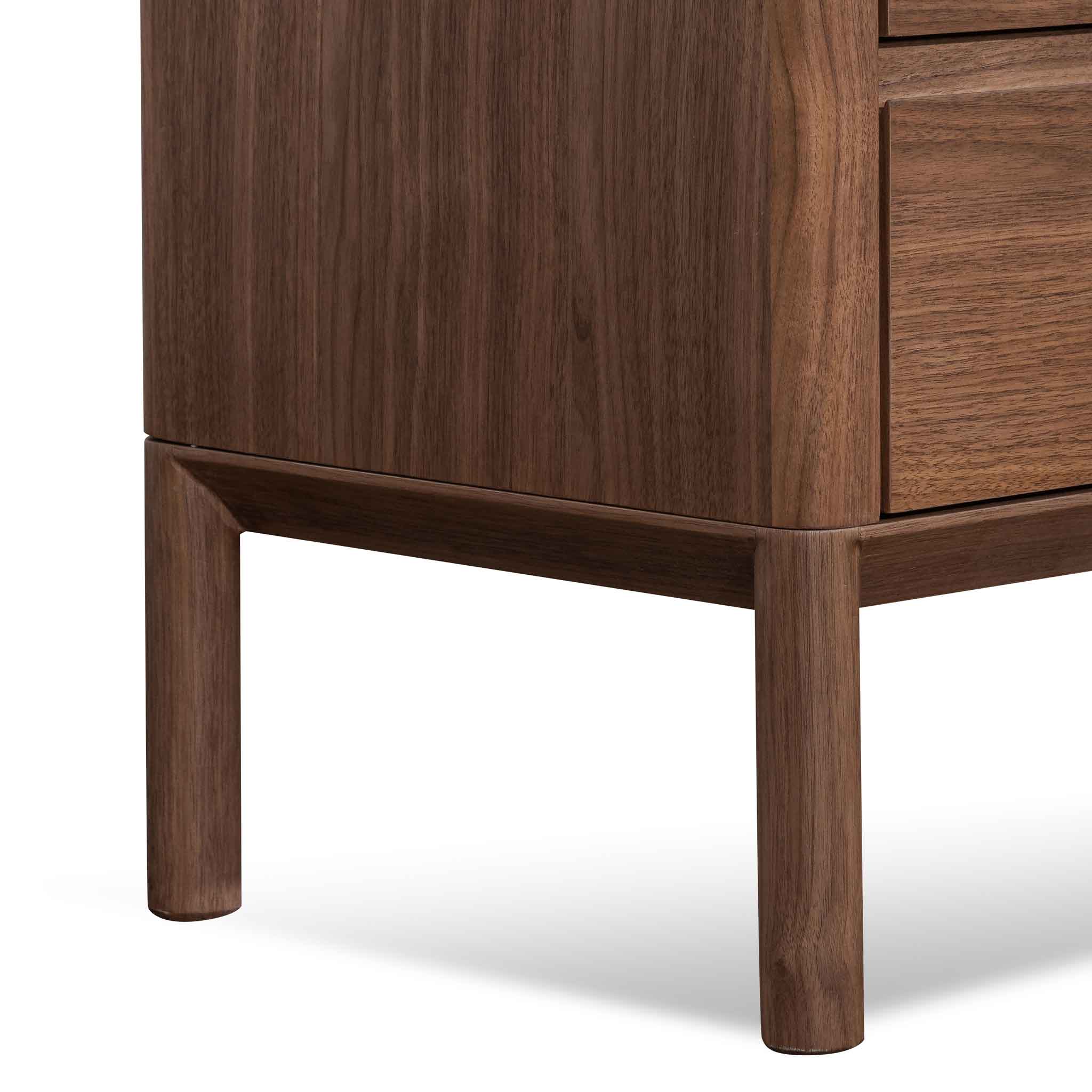 6 Drawers Genova Wooden Chest - Walnut