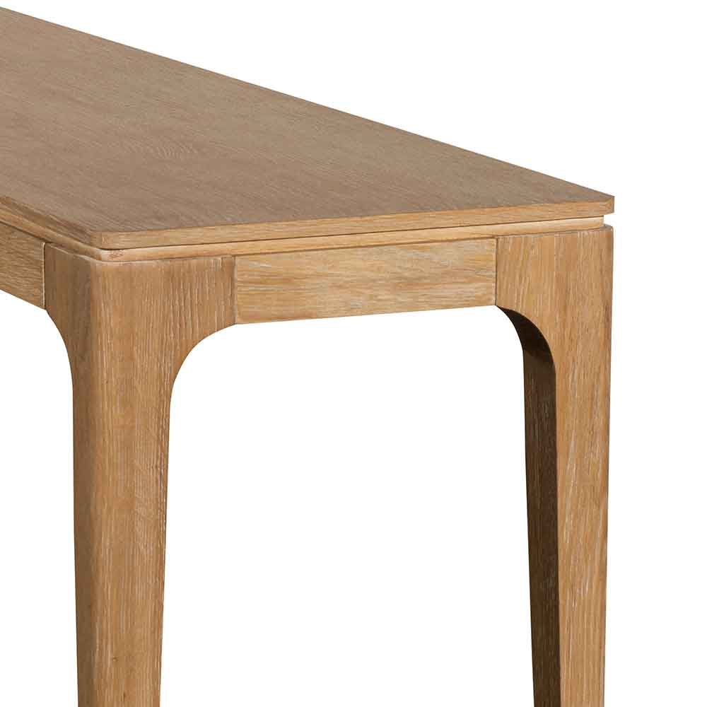 1.4m Oak Ferrara Console Table - Natural