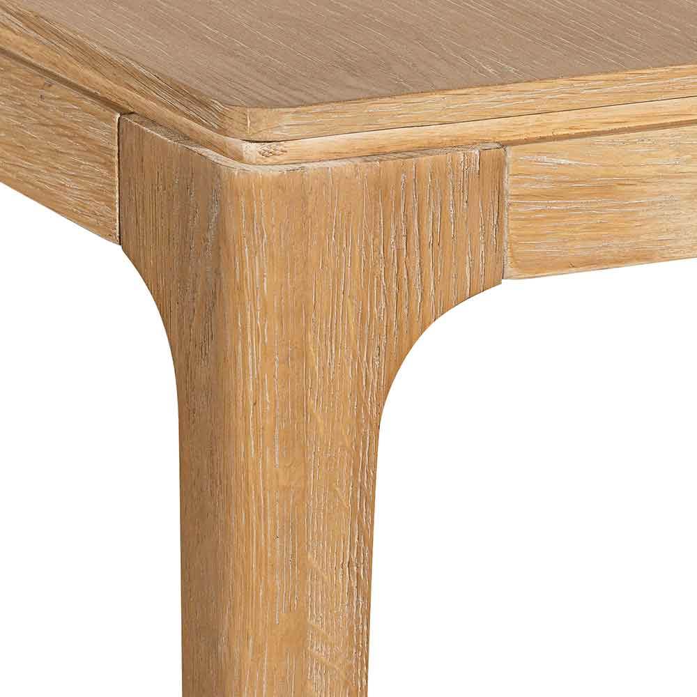 1.4m Oak Ferrara Console Table - Natural