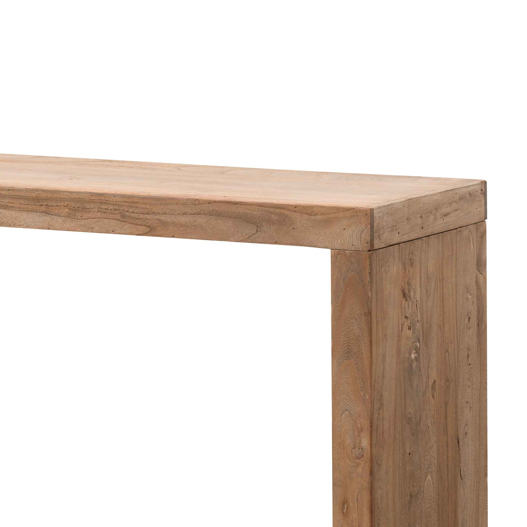 Reclaimed Ferrara Console Table - Natural