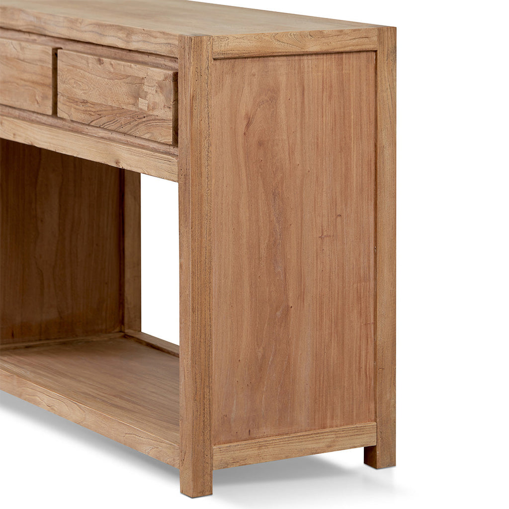 Reclaimed 1.8m Ferrara Console Table - Natural