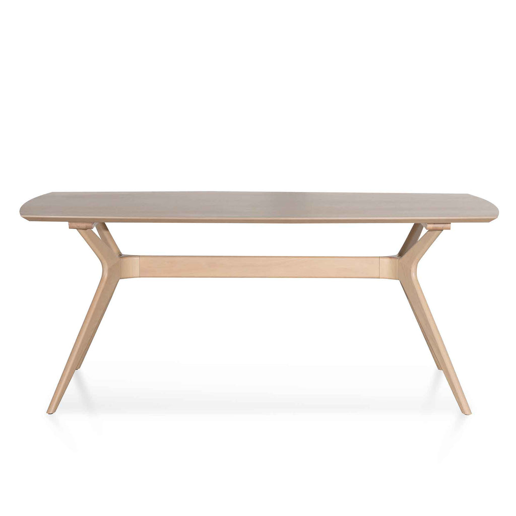 1.85m Siena Dining Table - Pale Oak