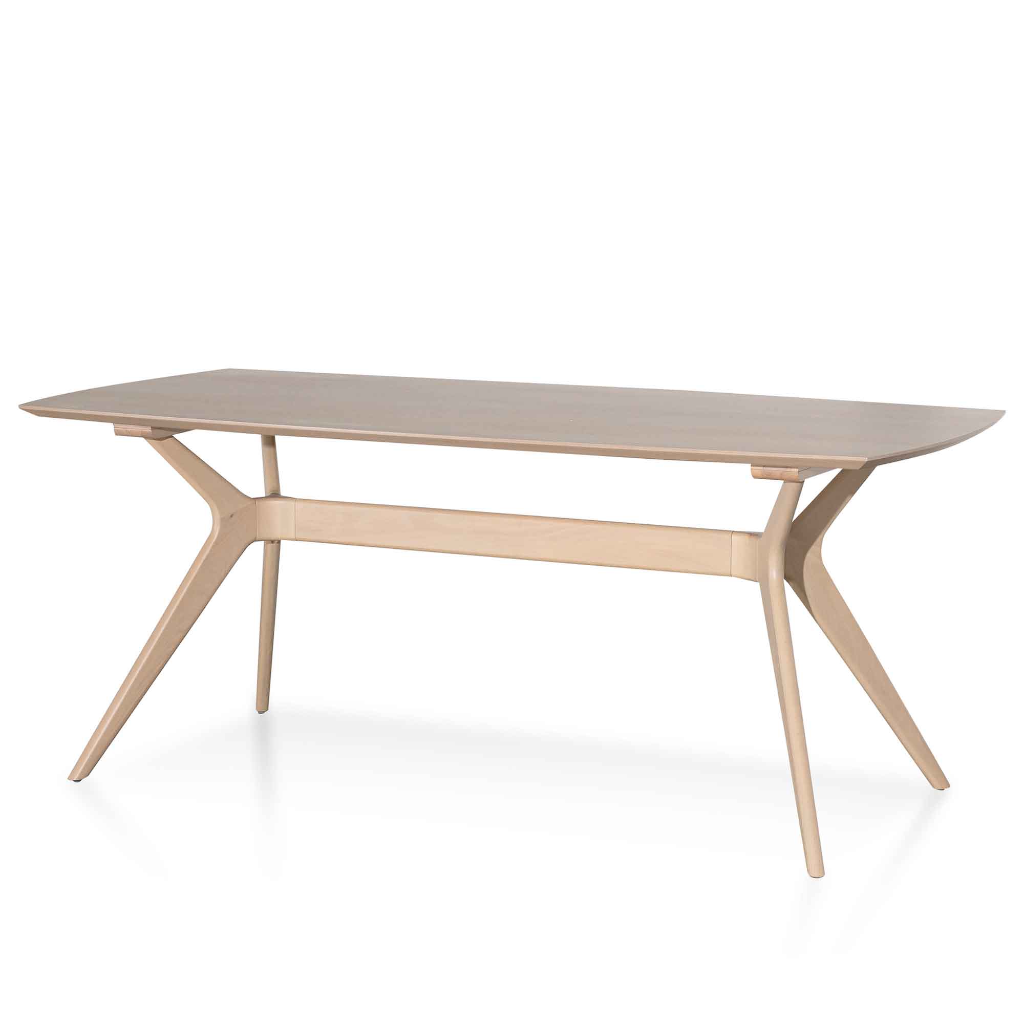 1.85m Siena Dining Table - Pale Oak